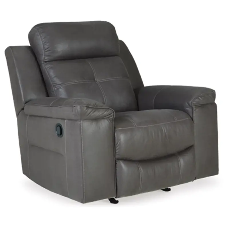 8670525 Ashley Furniture Jesolo - Dark Gray Rocker Recliner