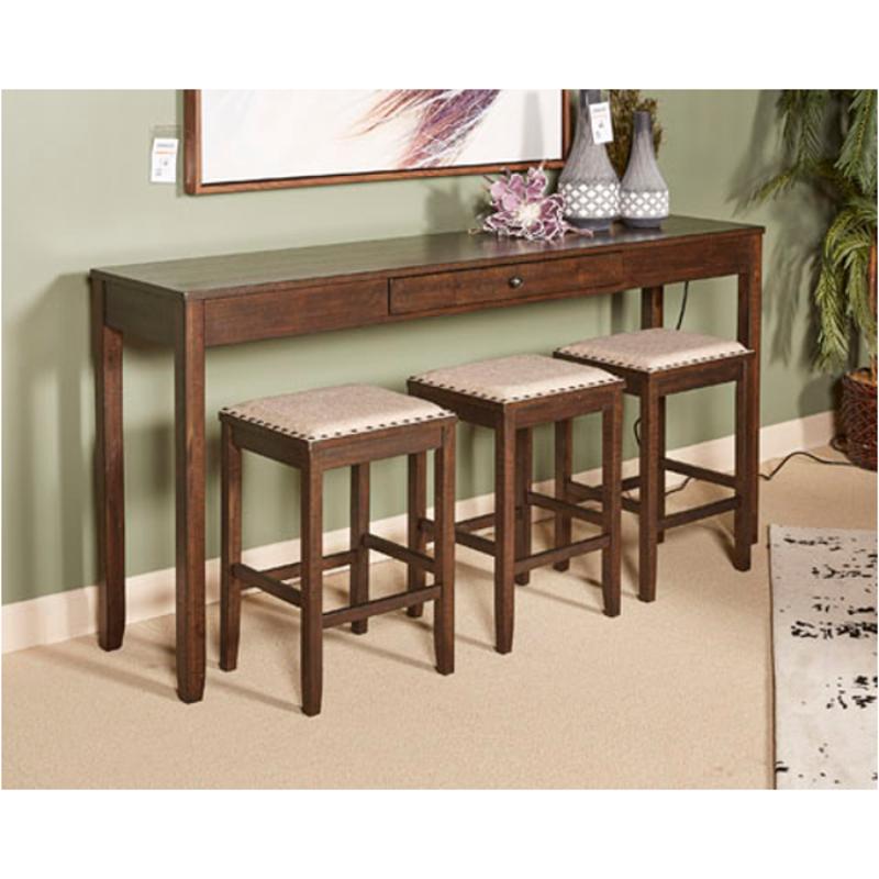 Rokane Counter Height Dining Room Table, Rokane Brown Dining Room Table