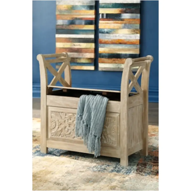 A4000001 Ashley Furniture Fossil Ridge Bedroom Furniture Benche