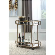 A4000102 Ashley Furniture Daymont Accent Furniture Cart