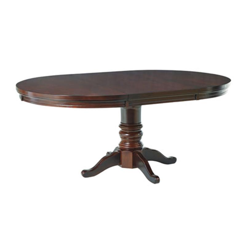 ashley round pedestal dining table