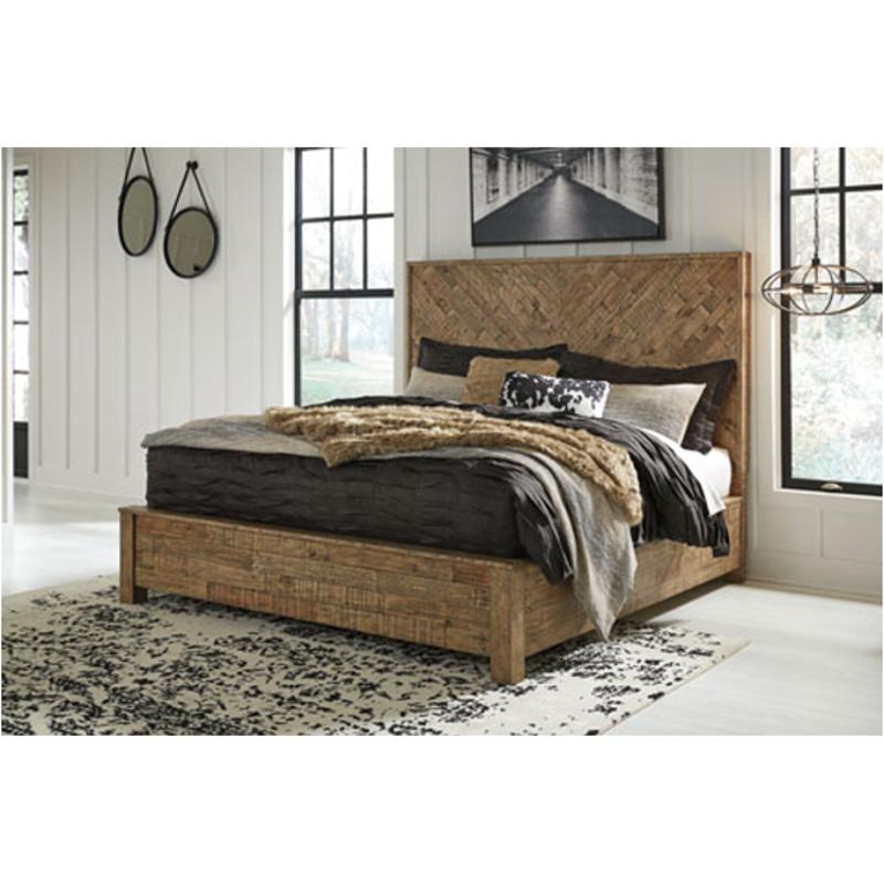 B754-58 Ashley Furniture King/california King Panel Bed