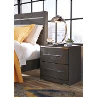 B408-92 Ashley Furniture Steelson Bedroom Furniture Nightstand