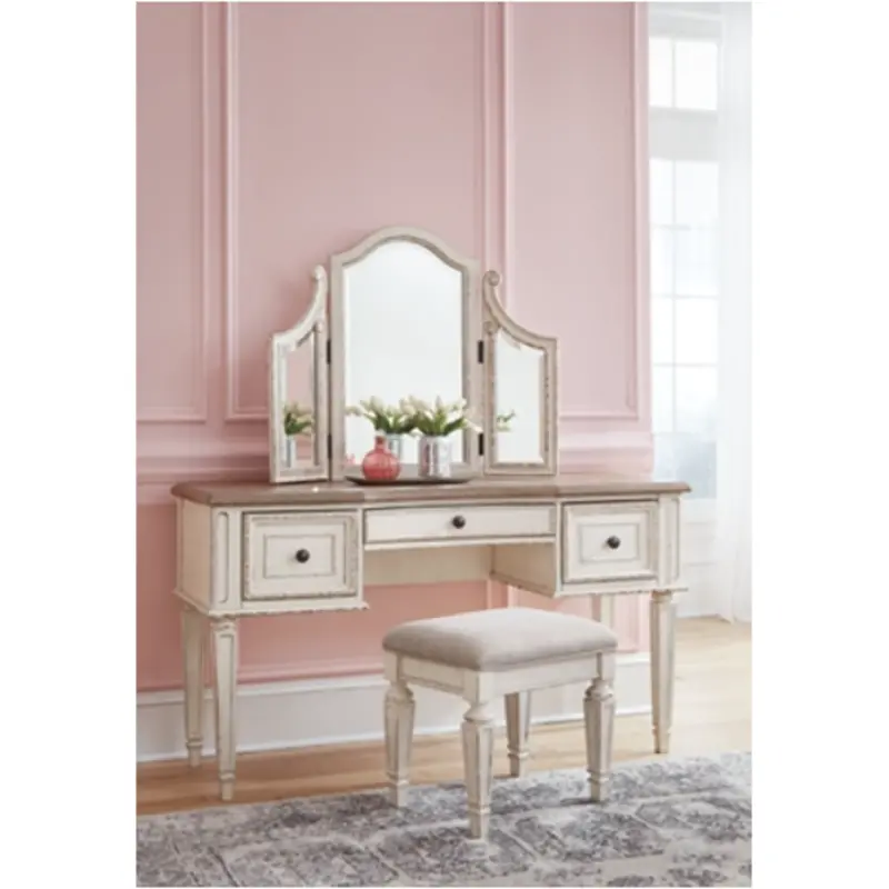 B743-22 Ashley Furniture Realyn Bedroom Furniture Vanitie