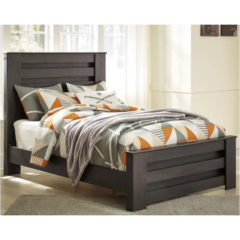 B249-87 Ashley Furniture Brinxton - Black Bedroom Furniture Bed