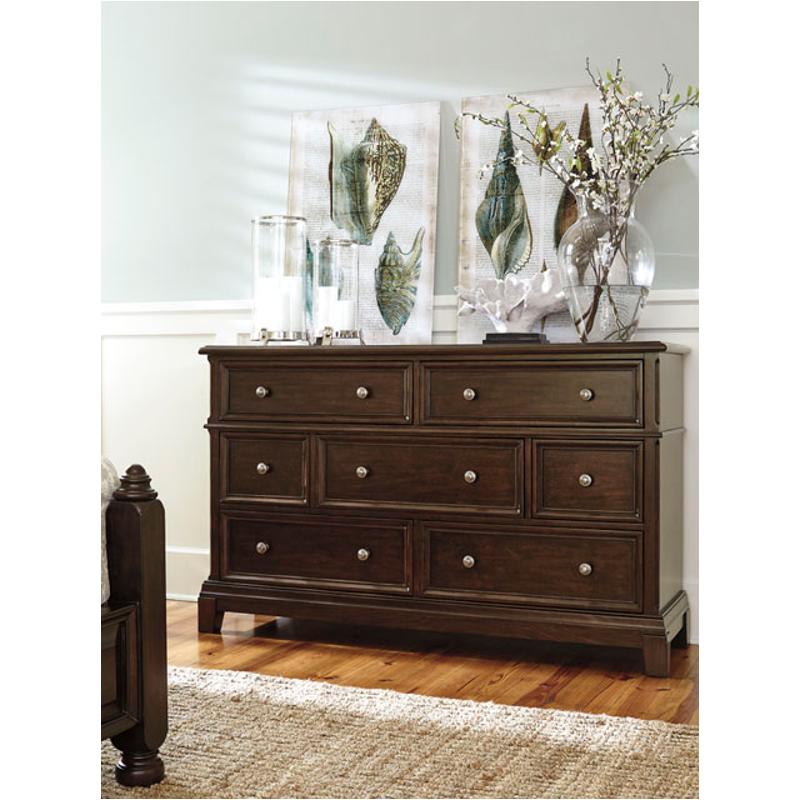 B669-31 Ashley Furniture Lavidor - Chocolate Bedroom Furniture Dresser