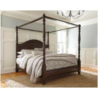 B669-62 Ashley Furniture Lavidor - Chocolate Bedroom Furniture Bed