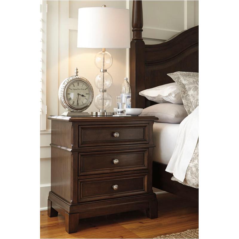 B669-93 Ashley Furniture Lavidor - Chocolate Bedroom Furniture Nightstand