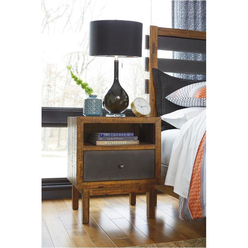 B630 91 Ashley Furniture Harlynx Bedroom 1 Drawer Night Stand