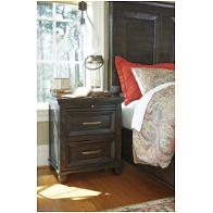 B636-92 Ashley Furniture Townser - Grayish Brown Bedroom Furniture Nightstand