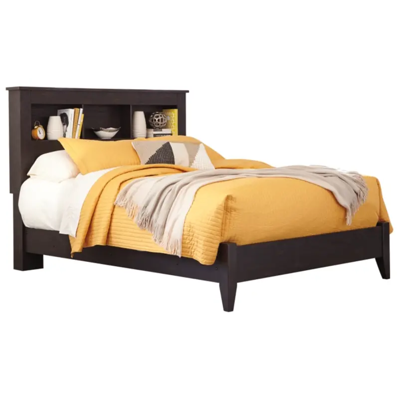Reylow queen bookcase bed discount
