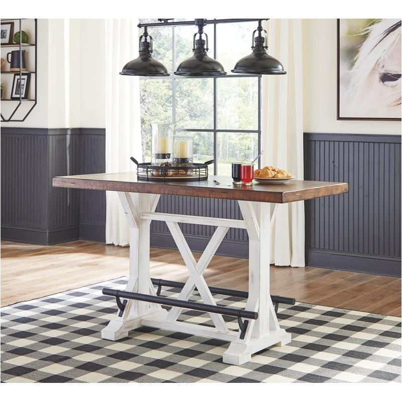 D546-13 Ashley Furniture Rectangular Dining Counter Table