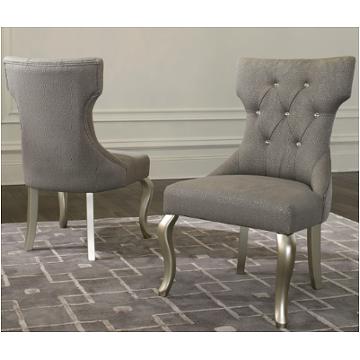 D650-03 Ashley Furniture Coralayne - Silver Dining Room Furniture Dining Chair