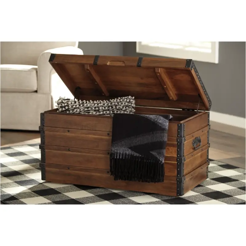 A4000096 Ashley Furniture Kettleby Accent Furniture Storage Trunk