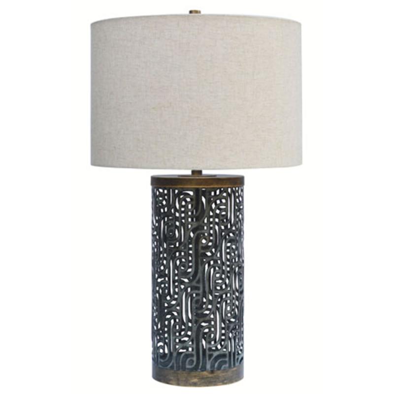 L207364 Ashley Furniture Dayo Accent Furniture Metal Table Lamp