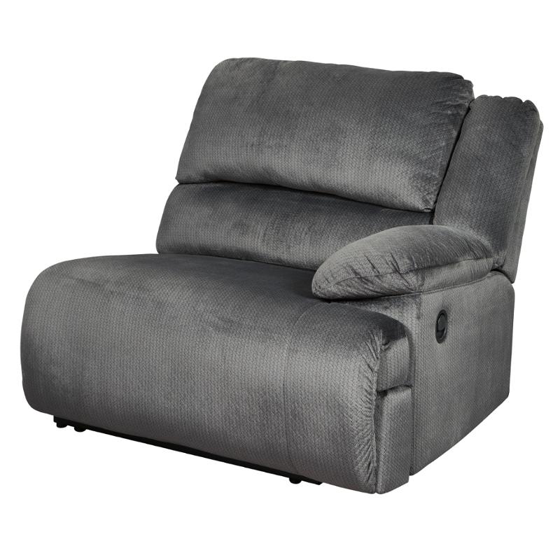 3650541 Ashley Furniture Clonmel Raf Zero Wall Recliner - Ashley Furniture Clonmel Charcoal Zero Wall Wide Seat Recliner