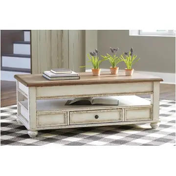 T523-9 Ashley Furniture Realyn Living Room Furniture Cocktail Table