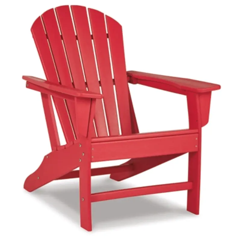 P013-898 Ashley Furniture Adirondack Chair (red)