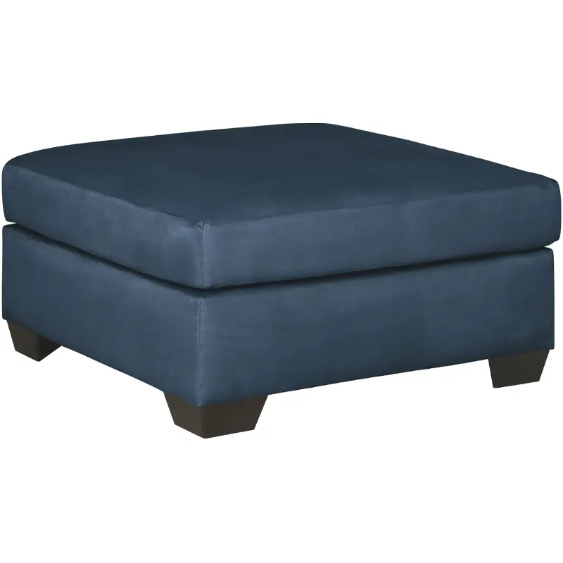 7500708 Ashley Furniture Darcy - Blue Oversized Accent Ottoman