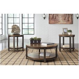 T411-13 Ashley Furniture Roybeck Living Room Furniture Occasional Table Set