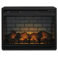 【台座セール】BASE 02（Matte Black) 台座 10枚セット W100-121 Ashley Furniture Electric Infrared Fireplace Insert