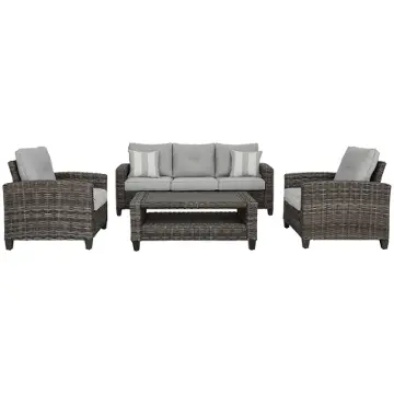 P334-081 Ashley Furniture Cloverbrooke Outdoor Furniture Sofa