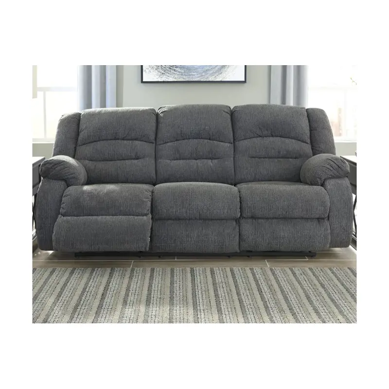 2000115 Ashley Furniture Athlone Pwr Rec Sofa With Adj Headrest