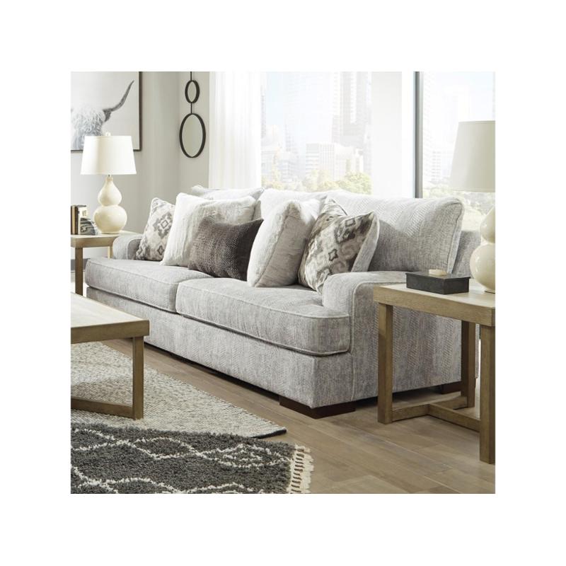 8460438 Ashley Furniture Mercado Living, Leather Sectional Couch Ashley Furniture
