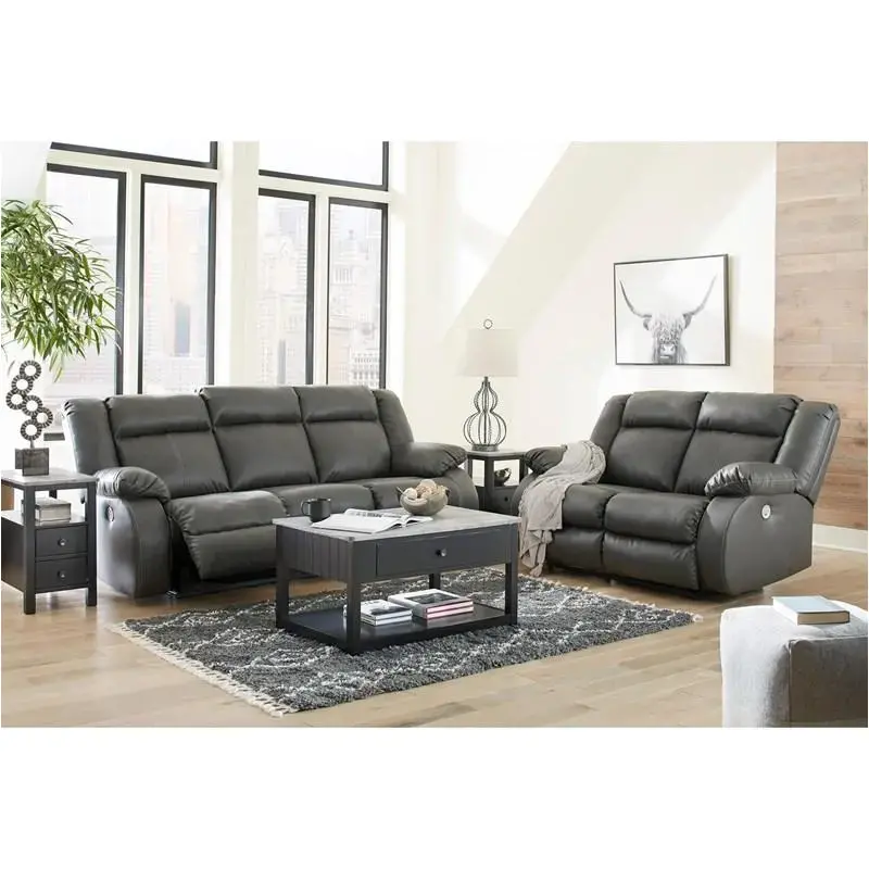 5350487 Ashley Furniture Denoron - Gray Living Room Furniture Sofa