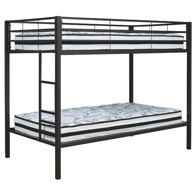 B075-159 Ashley Furniture Broshard Twin Over Twin Metal Bunk Bed