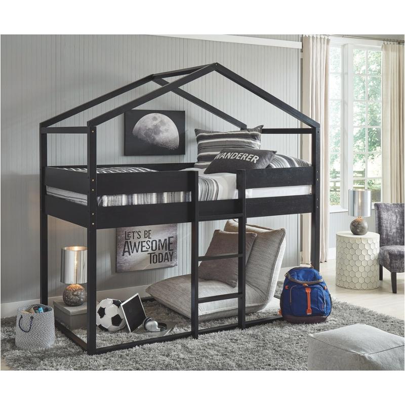 B082156f Ashley Furniture Twin Over Twin House Loft Bed