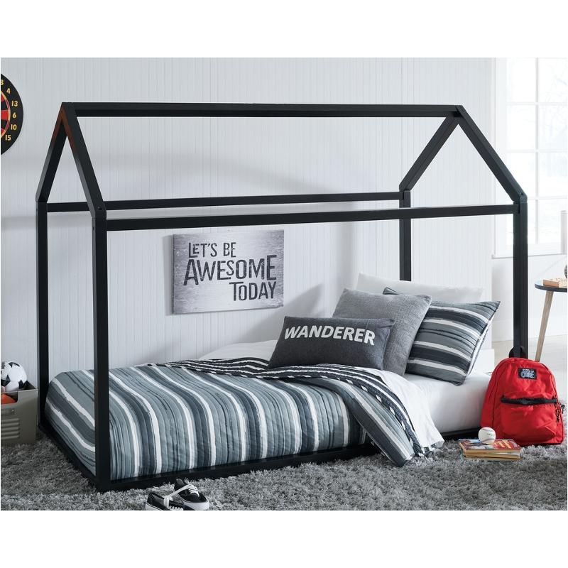 B082161 Ashley Furniture Flannibrook Twin House Bed Frame