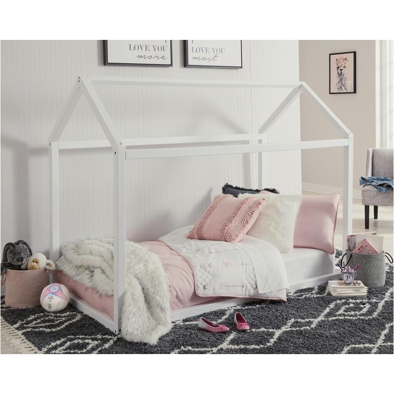 B082261 Ashley Furniture Flannibrook Twin House Bed Frame