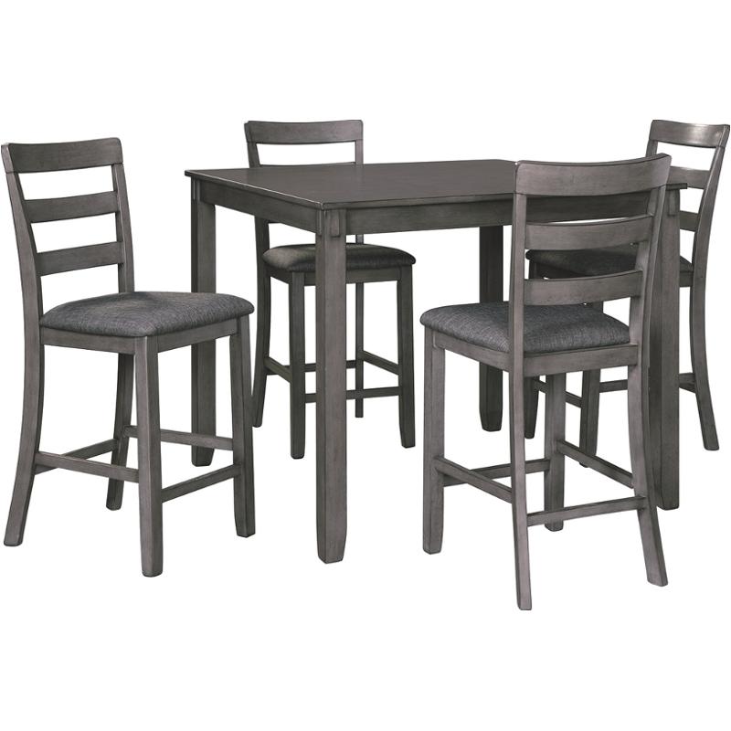 D383-223 Ashley Furniture Bridson Square Counter Table Set