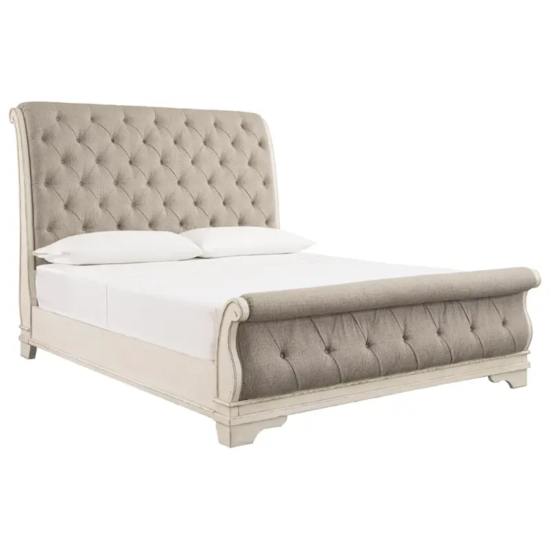 California King Upholstered Sleigh Bed, Ashley Furniture California King Sleigh Bed