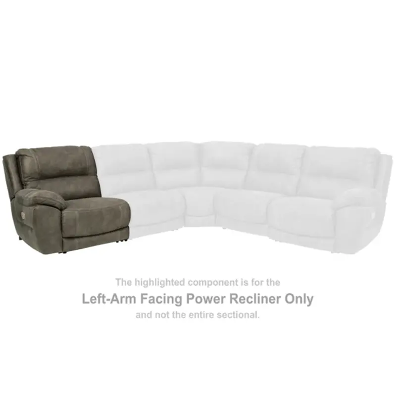 5140358 Ashley Furniture Laf Zero Wall Recliner With Adj Headrest