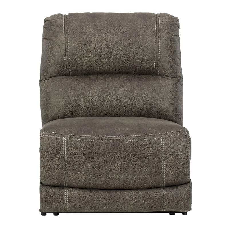 5140331 Ashley Furniture Armless Recliner With Adj Headrest