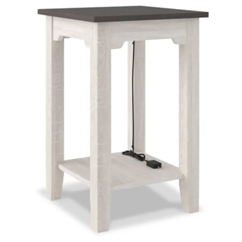 T287-7 Ashley Furniture Dorrinson Chair Side End Table