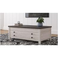 T287-9 Ashley Furniture Dorrinson Living Room Furniture Cocktail Table