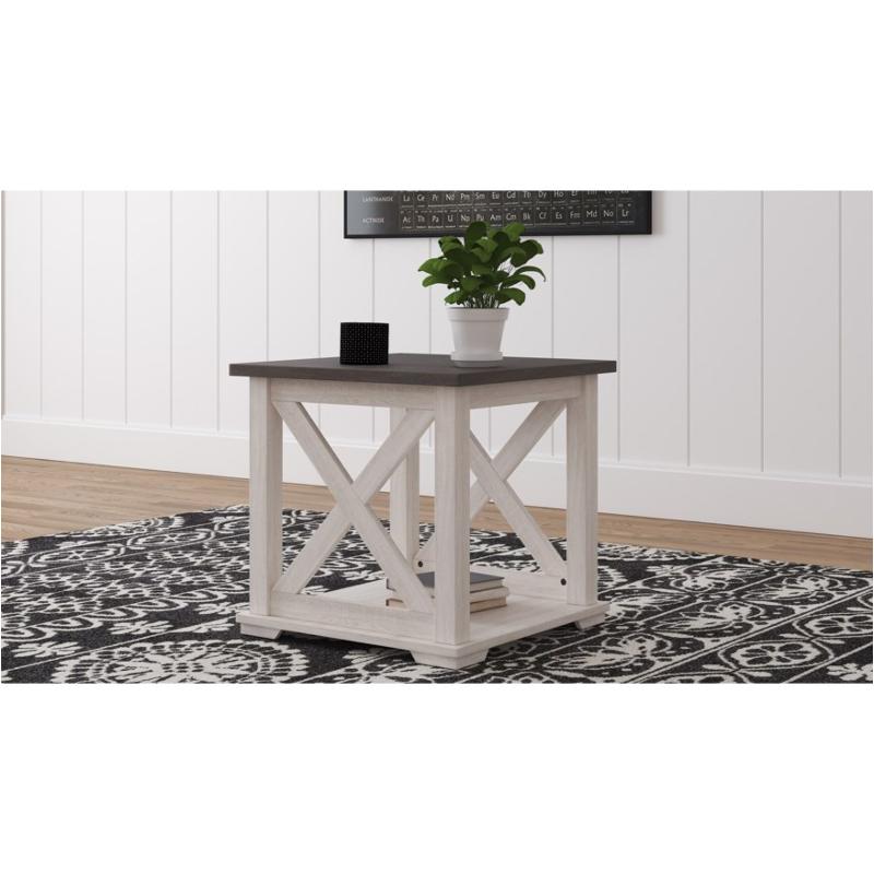 T287-2 Ashley Furniture Dorrinson Living Room Furniture End Table