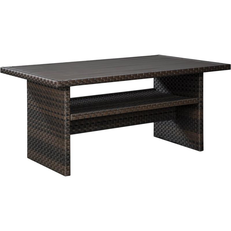 P455-625 Ashley Furniture Easy Isle Outdoor Furniture Patio Table