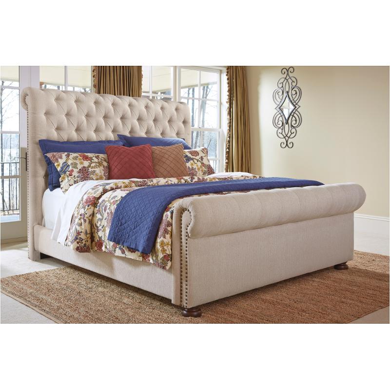 B662 58 Ashley Furniture Windville, Cushion Headboard Bedroom Sets