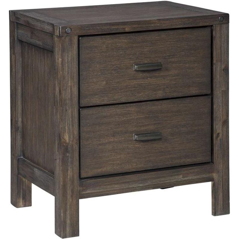 B748-92 Ashley Furniture Dellbeck Two Drawer Night Stand