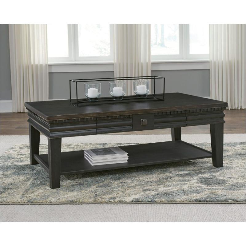 T960-1 Ashley Furniture Miniore Living Room Furniture Cocktail Table