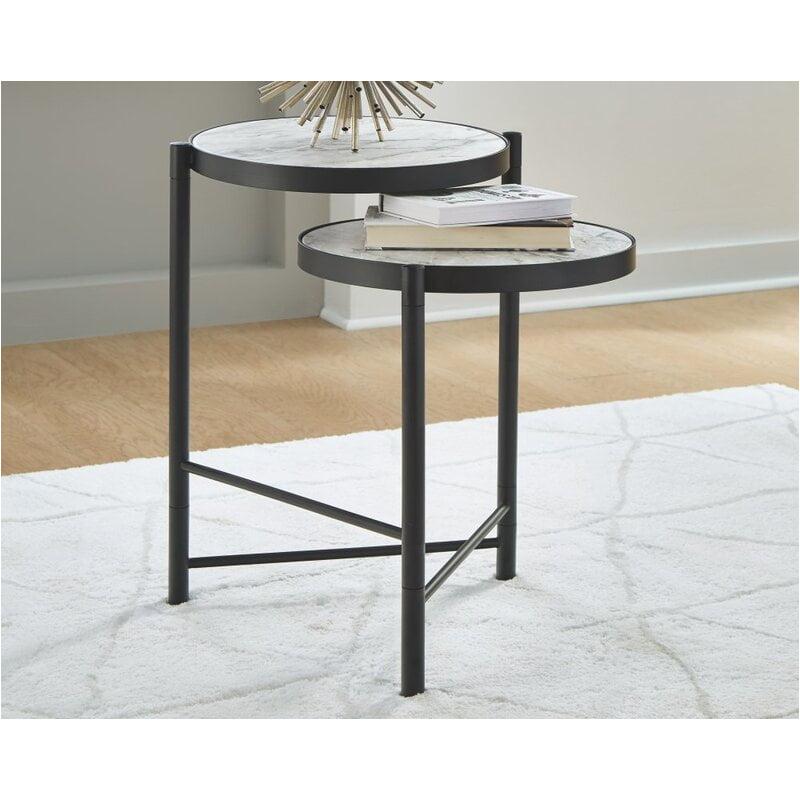 T148-6 Ashley Furniture Plannore Living Room Furniture End Table
