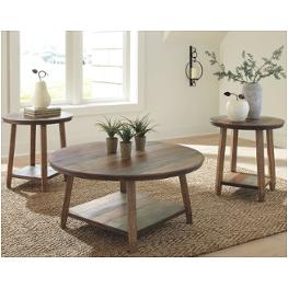 T221-13 Ashley Furniture Raebecki Living Room Furniture Occasional Table Set