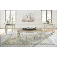 T241-13 Ashley Furniture Realyn Living Room Furniture Occasional Table Set