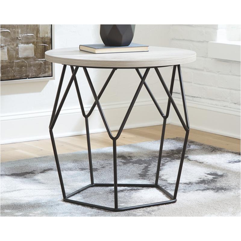 T274 6 Ashley Furniture Waylowe Living, Ashley Furniture Round End Tables