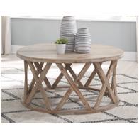 T921-8 Ashley Furniture Glasslore Living Room Furniture Cocktail Table