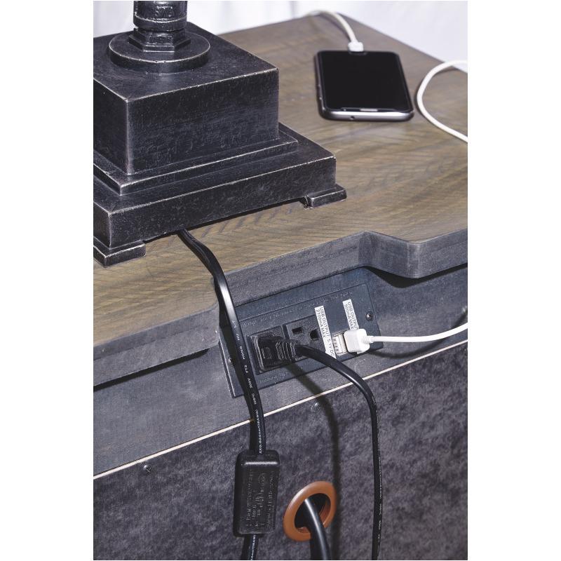 B61792 Ashley Furniture Aldwin Two Drawer Nightstand